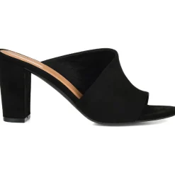 Allea Block Heel Mule Sandals