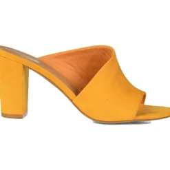 Allea Block Heel Mule Sandals