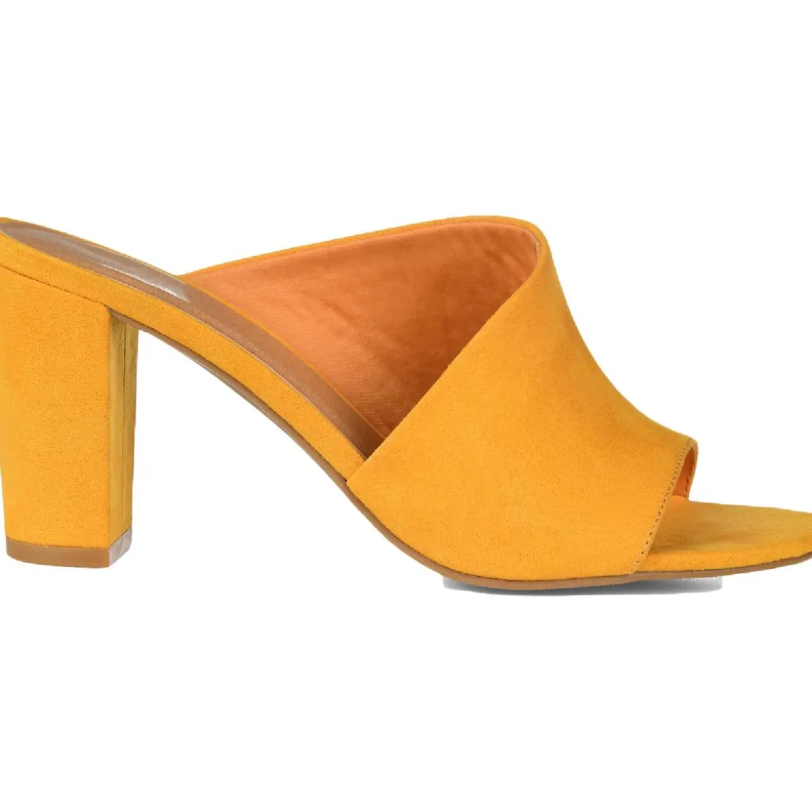 Allea Block Heel Mule Sandals