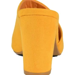 Allea Block Heel Mule Sandals