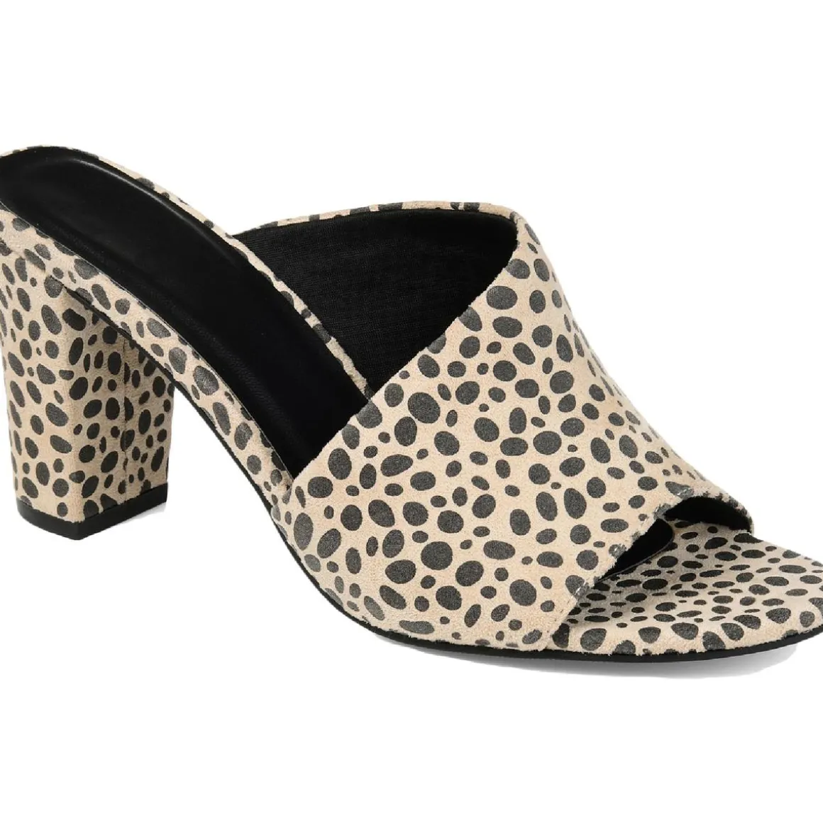 Allea Block Heel Mule Sandals