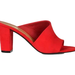 Allea Block Heel Mule Sandals