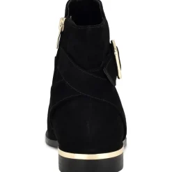 Alleva Faux Suede Ankle Booties