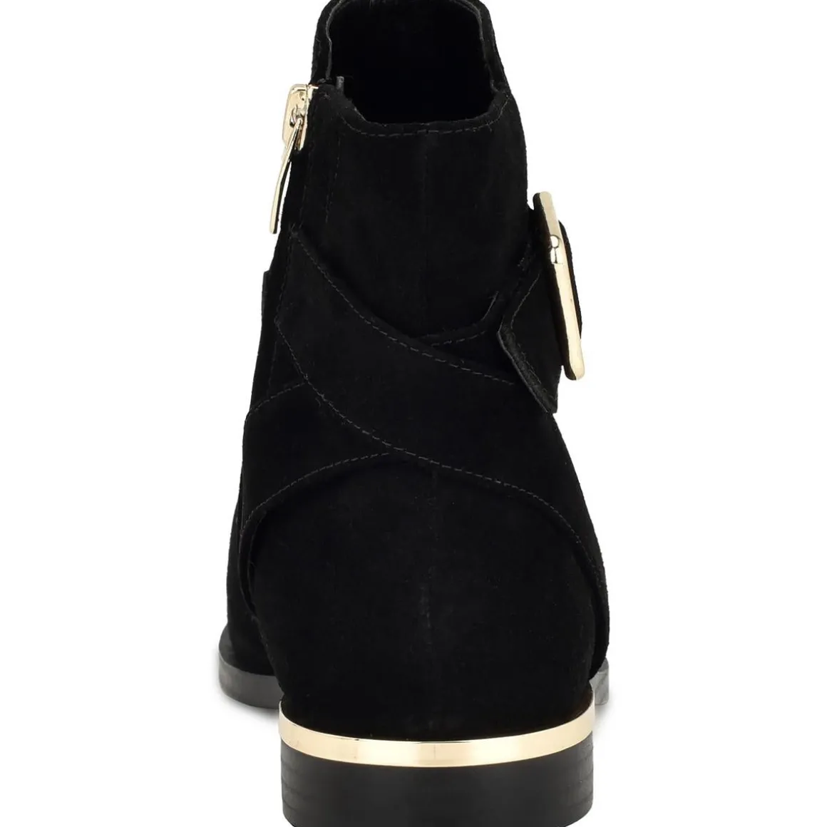 Alleva Faux Suede Ankle Booties