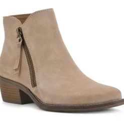 Altos Suede Block Heel Ankle Boots