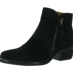 Altos Suede Block Heel Ankle Boots