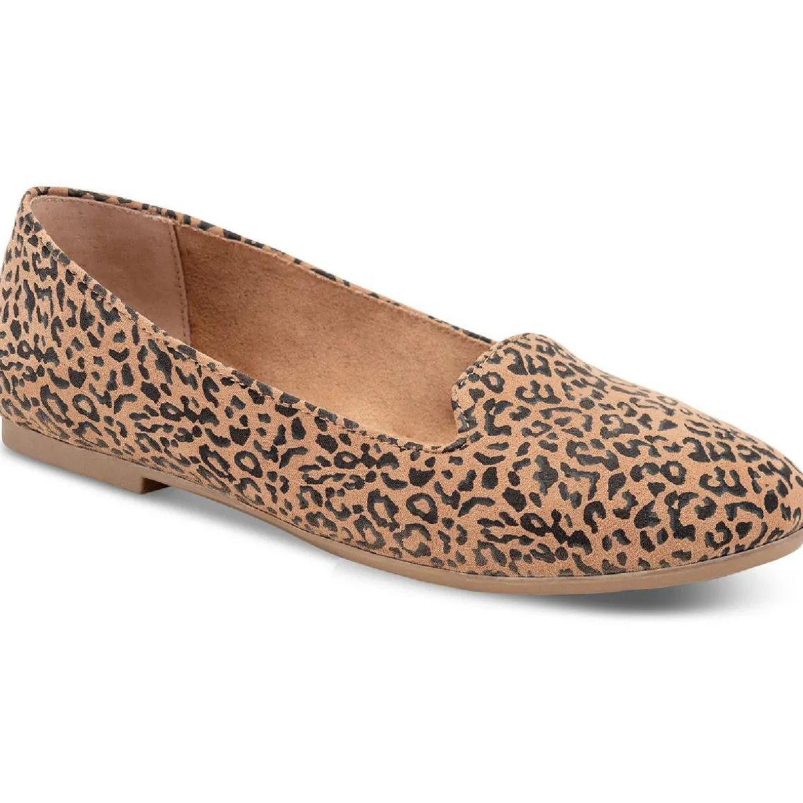 Alysonn Faux Suede Flat Ballet Flats