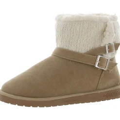 Alyx Faux Fur Lined Faux Suede Winter & Snow Boots