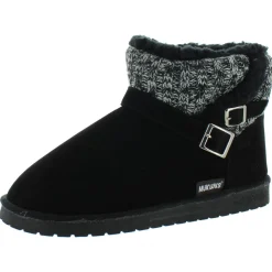 Alyx Faux Fur Lined Faux Suede Winter & Snow Boots