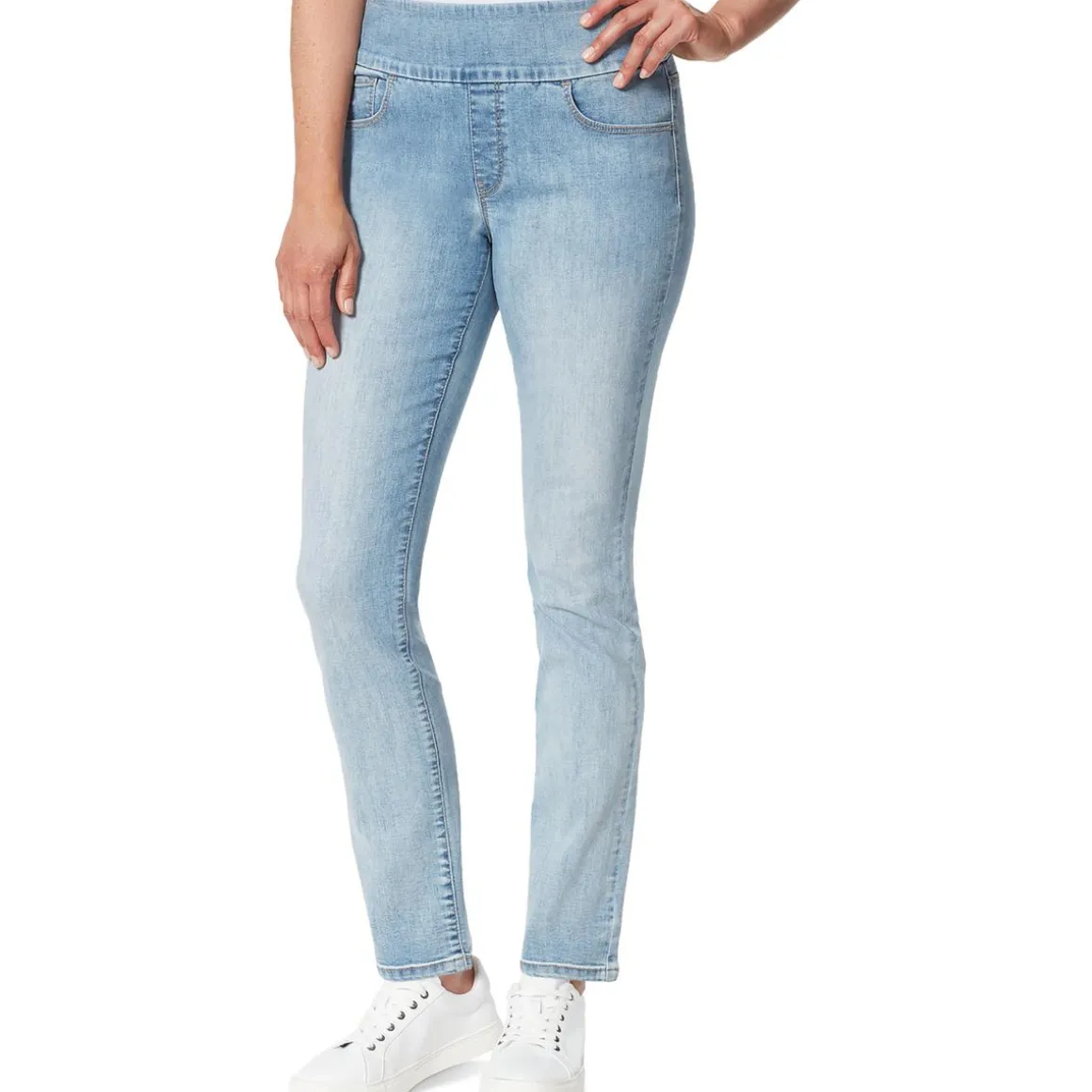 Amanda Denim Classic Rise Slim Jeans