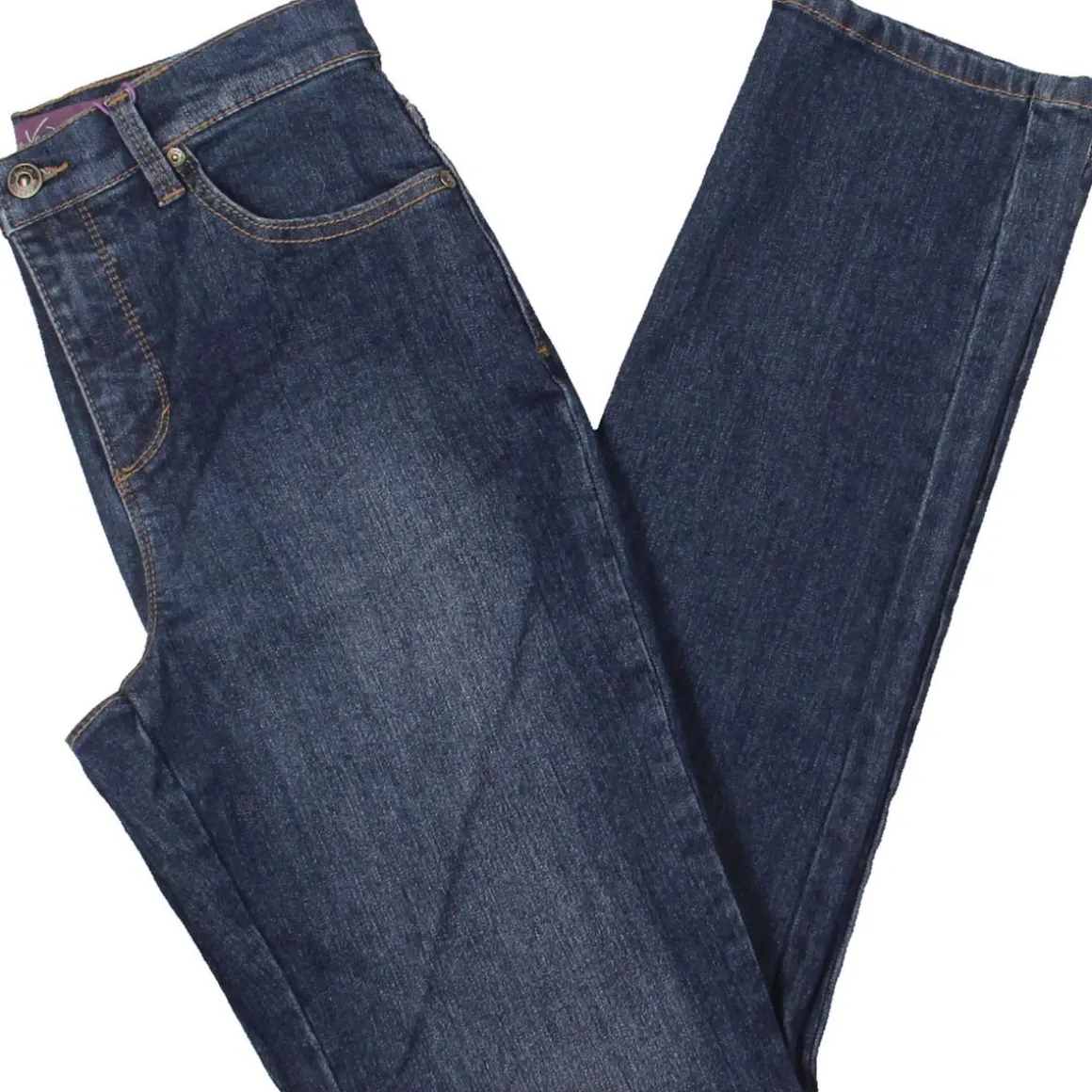 Amanda Light Wash High-Waist Tapered Leg Jeans