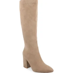 Ameylia Zipper Knee-High Boots