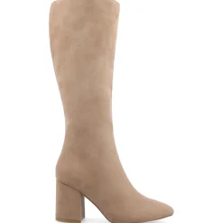 Ameylia Zipper Knee-High Boots