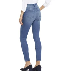 Ami High Rise Light Wash Skinny Jeans