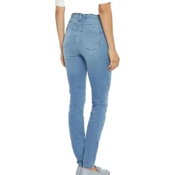 Ami High Rise Light Wash Skinny Jeans