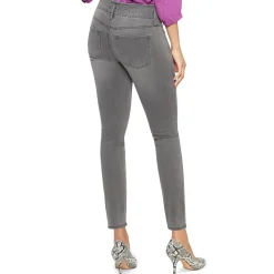 Ami High Rise Solid Skinny Jeans