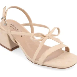 Amity Faux Suede Strappy Slingback Sandals