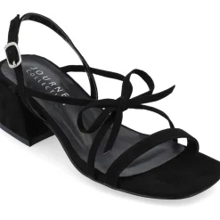 Amity Faux Suede Strappy Slingback Sandals