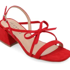 Amity Faux Suede Strappy Slingback Sandals