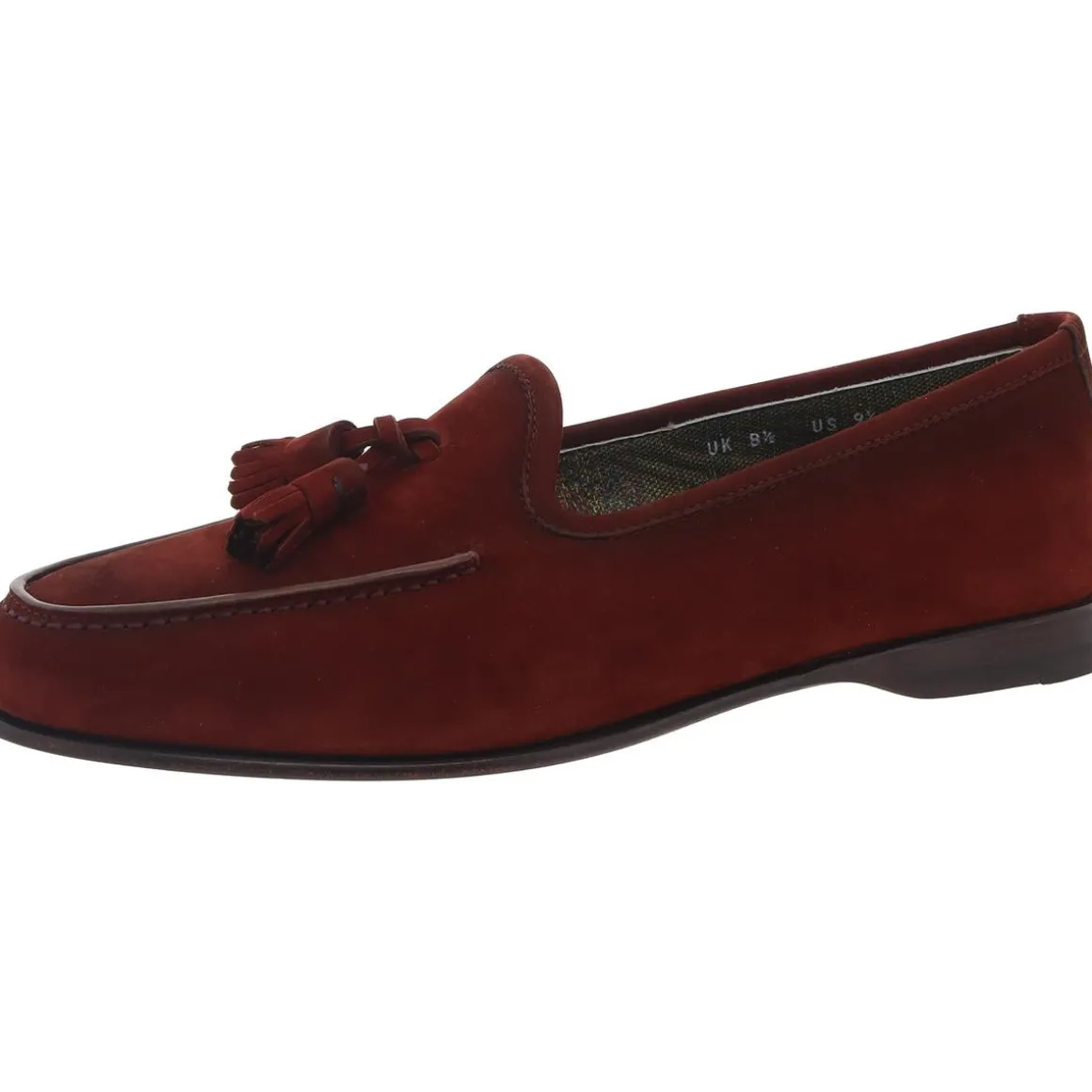 Andrea Tassel Suede Loafers