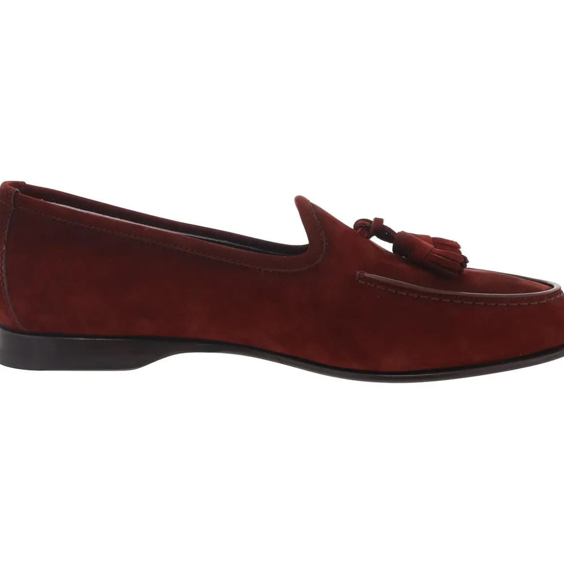 Andrea Tassel Suede Loafers