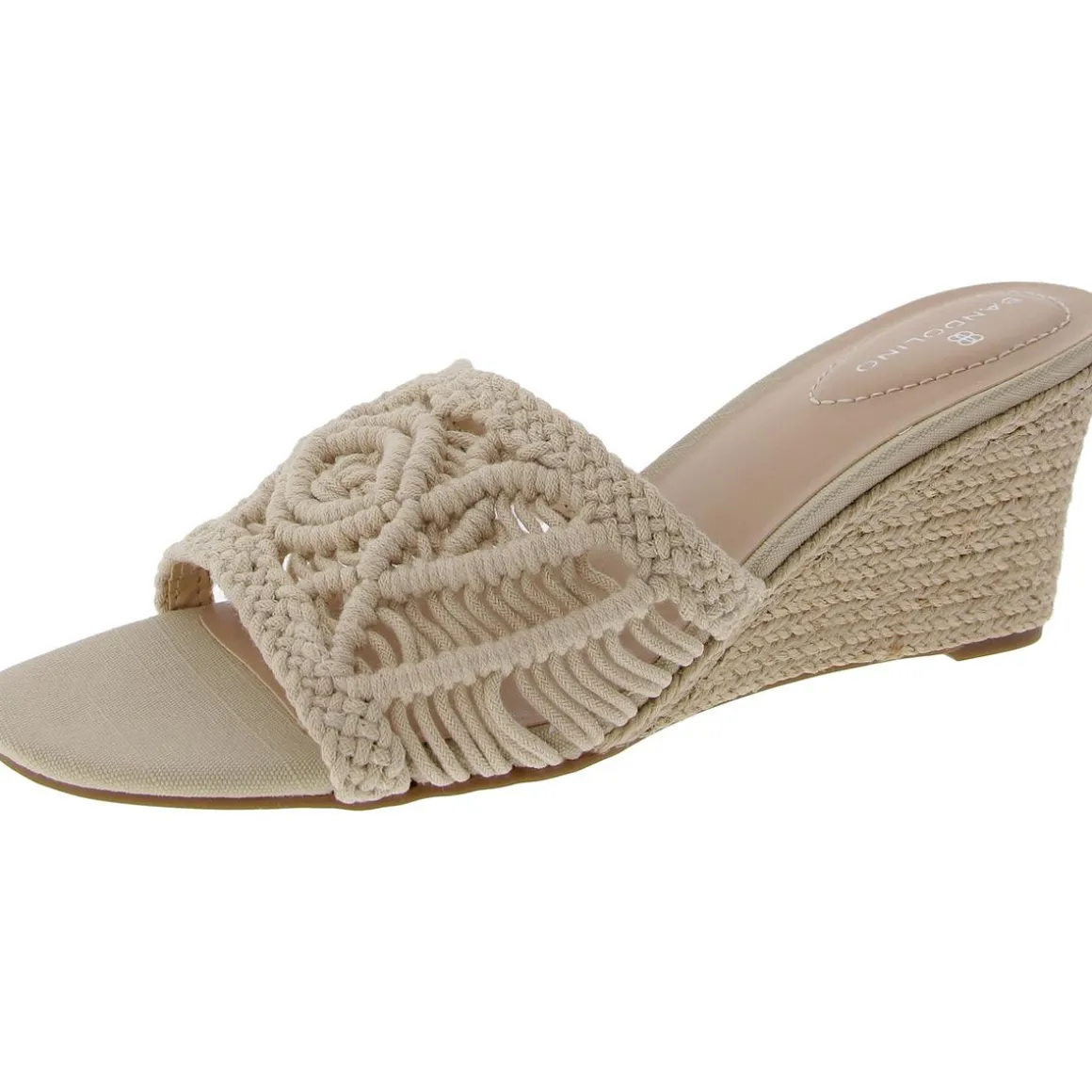 ANDRREA 7 Laceless Woven Wedge Sandals