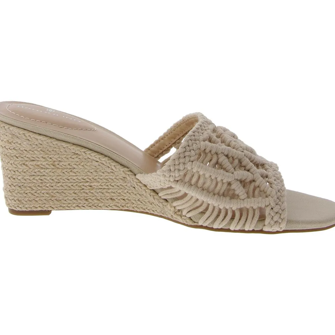 ANDRREA 7 Laceless Woven Wedge Sandals