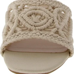 ANDRREA 7 Laceless Woven Wedge Sandals