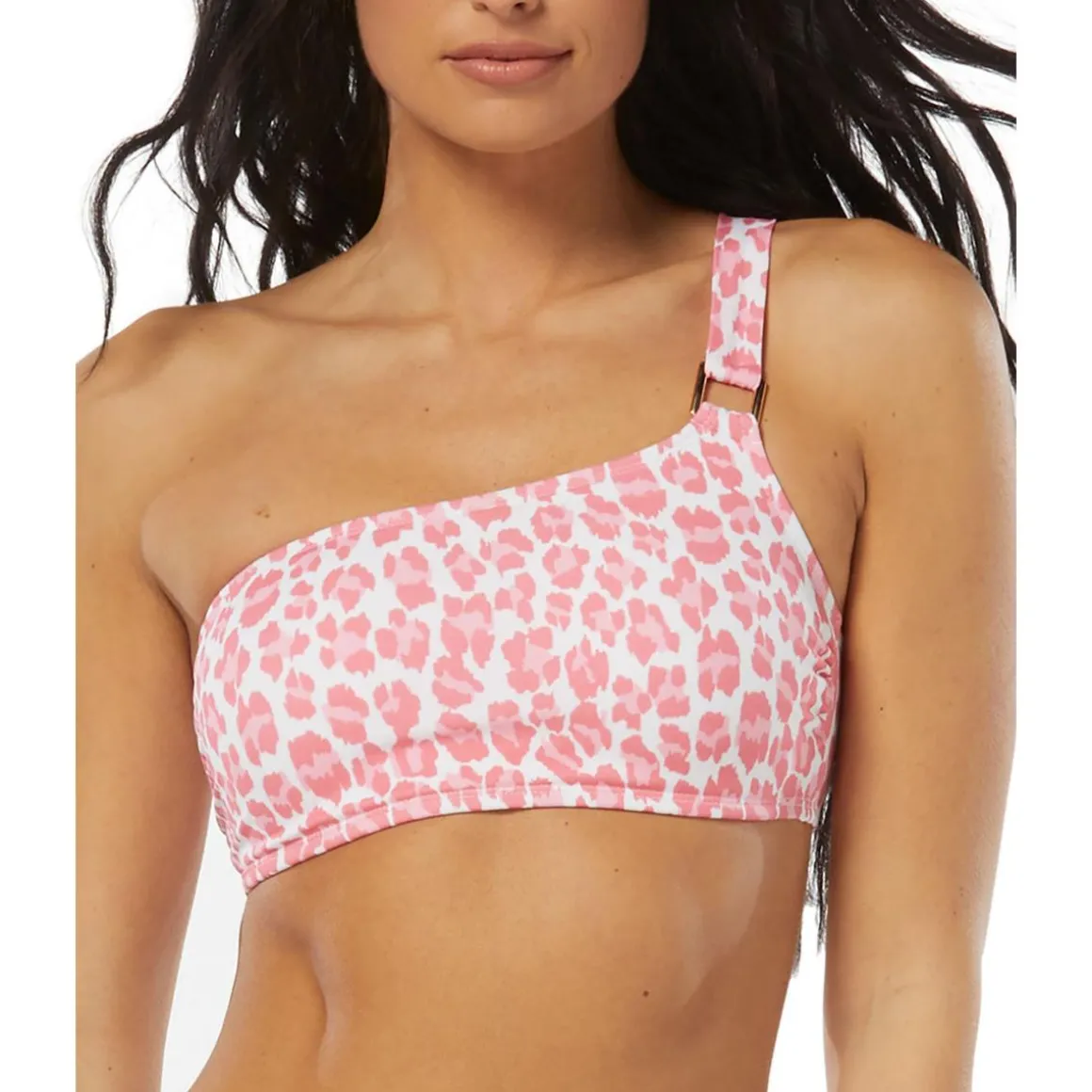 Animal One Shoulder Bikini Swim top