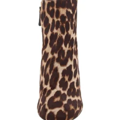 Animal Print Calf Hair Ankle Boots