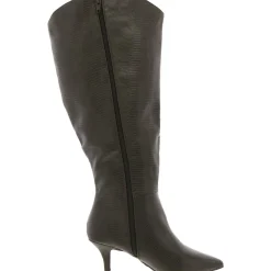 Animal Print Faux Leather Over-The-Knee Boots