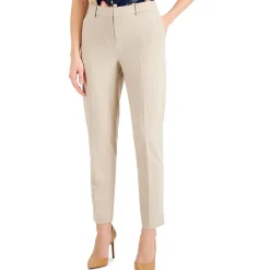 Ankle Solid Dress Pants