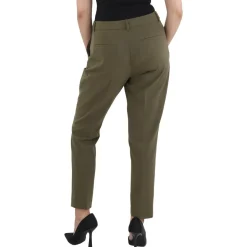 Ankle Solid Dress Pants