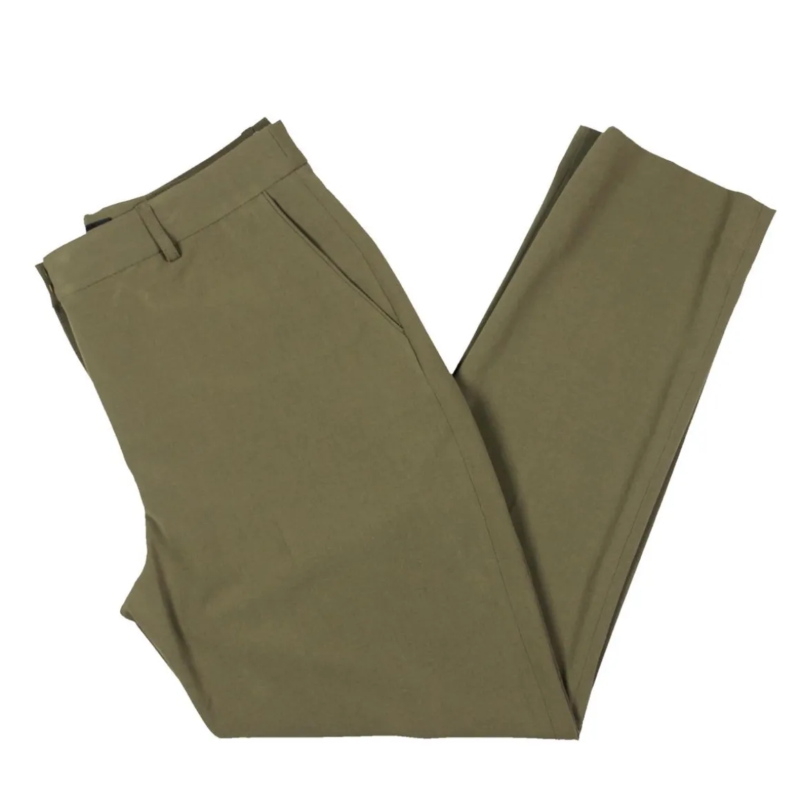 Ankle Solid Dress Pants