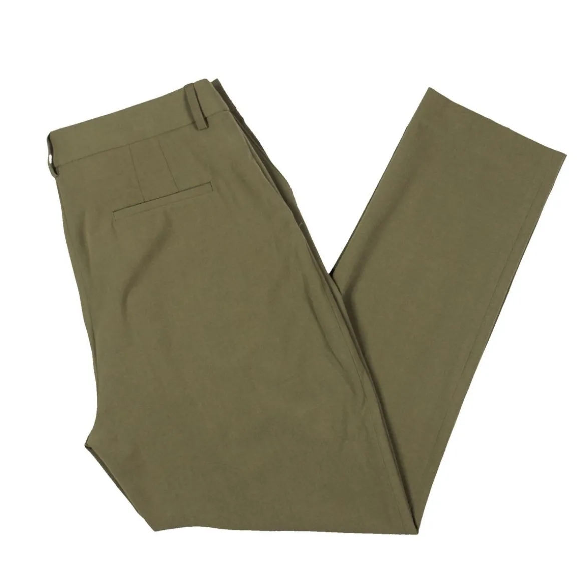 Ankle Solid Dress Pants