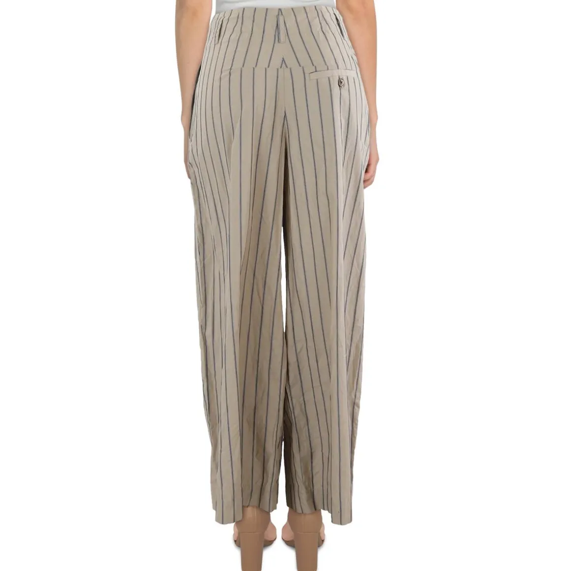 Ankle Wide Leg Ankle Pants