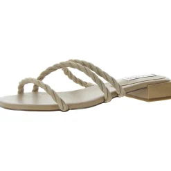 Annah Braided Suede Slide Sandals