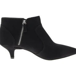 Annalee Faux Leather Pointed Toe Ankle Boots