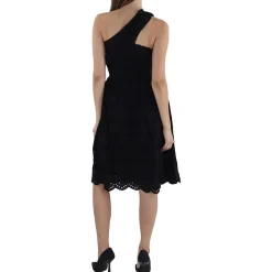 Appelona One Shoulder Cut-Out Midi Dress