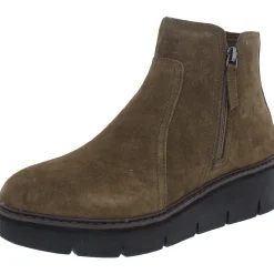Arabell Zip Suede Ankle Chelsea Boots