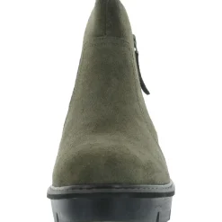 Arabell Zip Suede Ankle Chelsea Boots