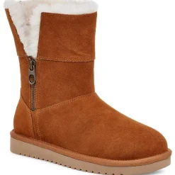 Aribel Suede Cold Weather Shearling Boots