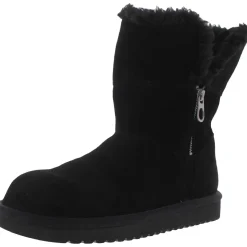Aribel Suede Cold Weather Shearling Boots