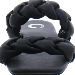 Arietta Slip On Open Toe Slide Sandals