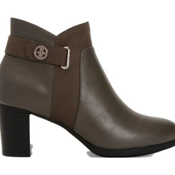 Artemyss Faux Leather Ankle Booties