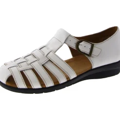 Aruba Leather Slip On Flats