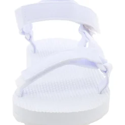 Aruba Textured Adjustable Flatform Sandals