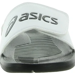 AS002 Faux Leather Slip-On Pool Slides