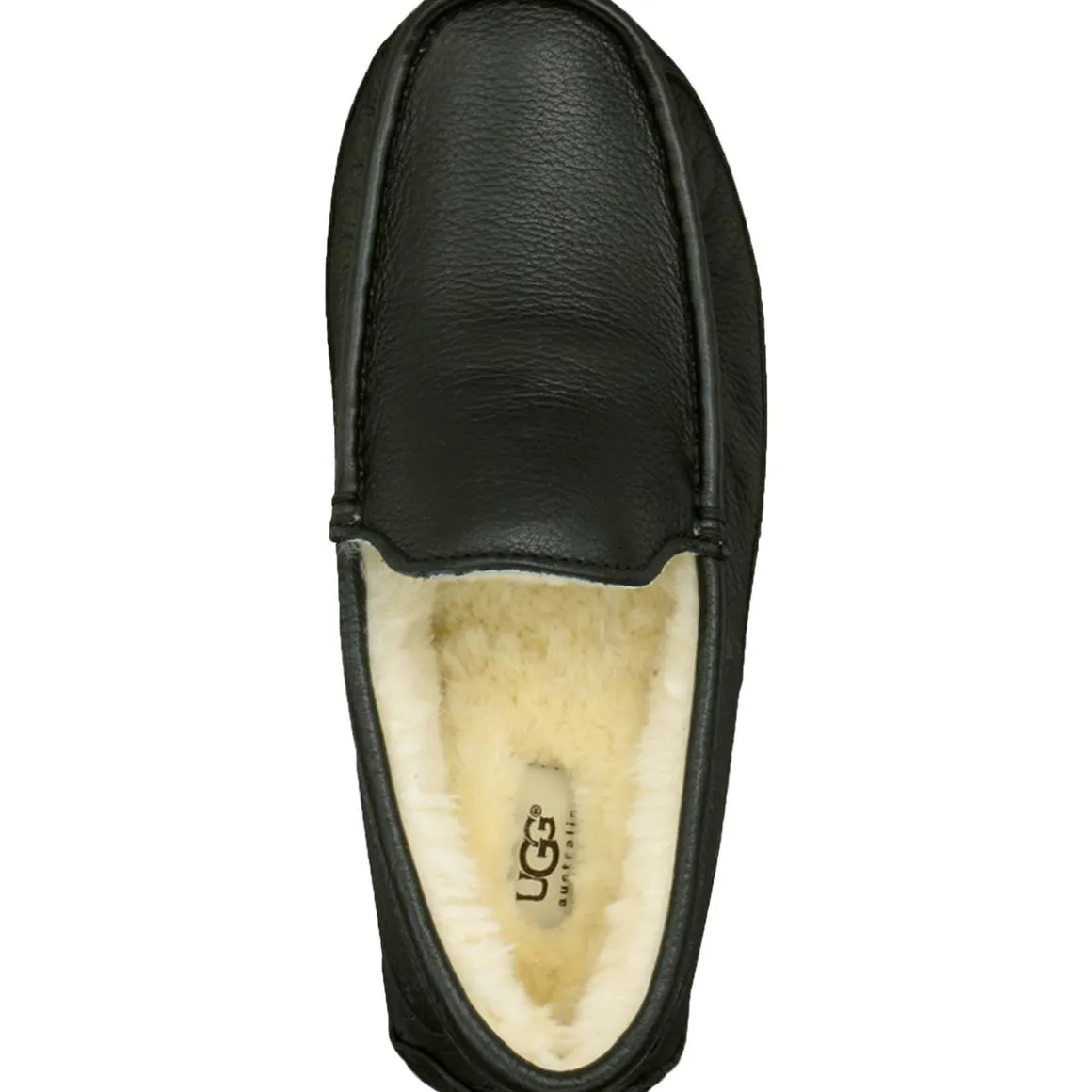 Ascot Leather Lined Loafer Slippers