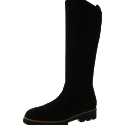 Ashburn Zipper Faux Suede Knee-High Boots